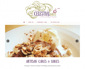 Celestial Bakes Responsive Website Design